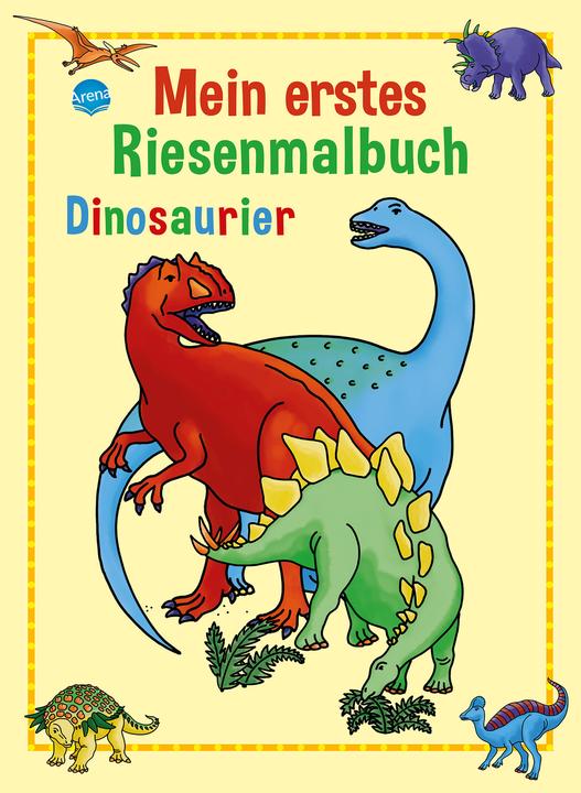 Produktbild Mein erstes Riesenmalbuch. Dinosaurier