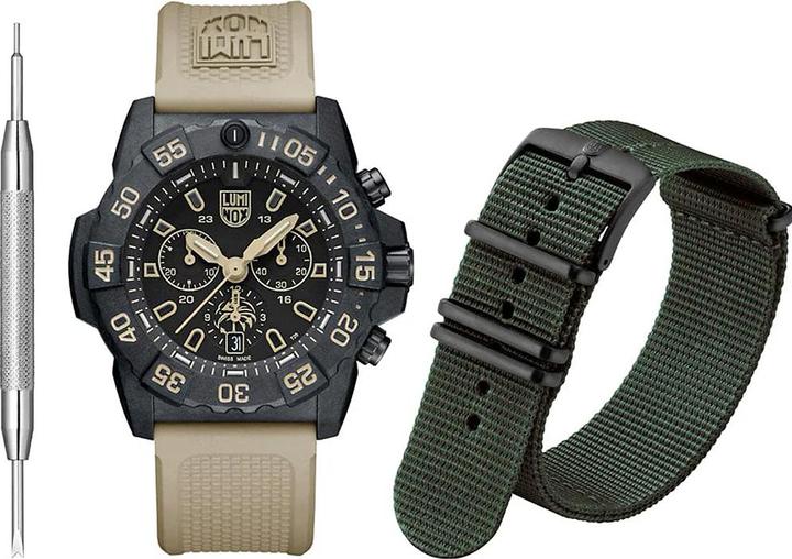 Actual product image Luminox Navy Seal Chronograph 3580 Series (Chronograph, Swiss made, 45 mm)