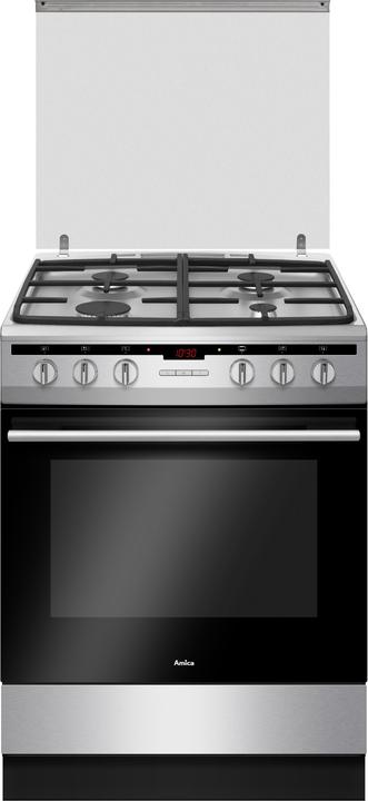 Actual product image Amica Kitchen Gas-electric 617GEH3.43HZpTaKDpNA(Xx) (Gas cooktop, Electric, 600mm)