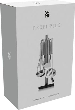 Produktbild WMF Edelstahl Küchenhelfer Set 7tlg Ständer mit 6 Helfern Scheebesen Edelstahl