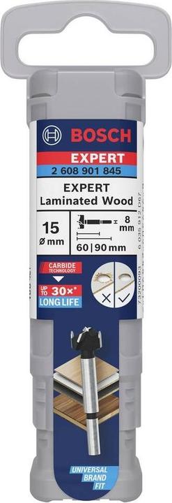 Produktbild Makita Scharnierlochbohrer EXPERT Laminated Woo 2608901845 (15 Millimeter)
