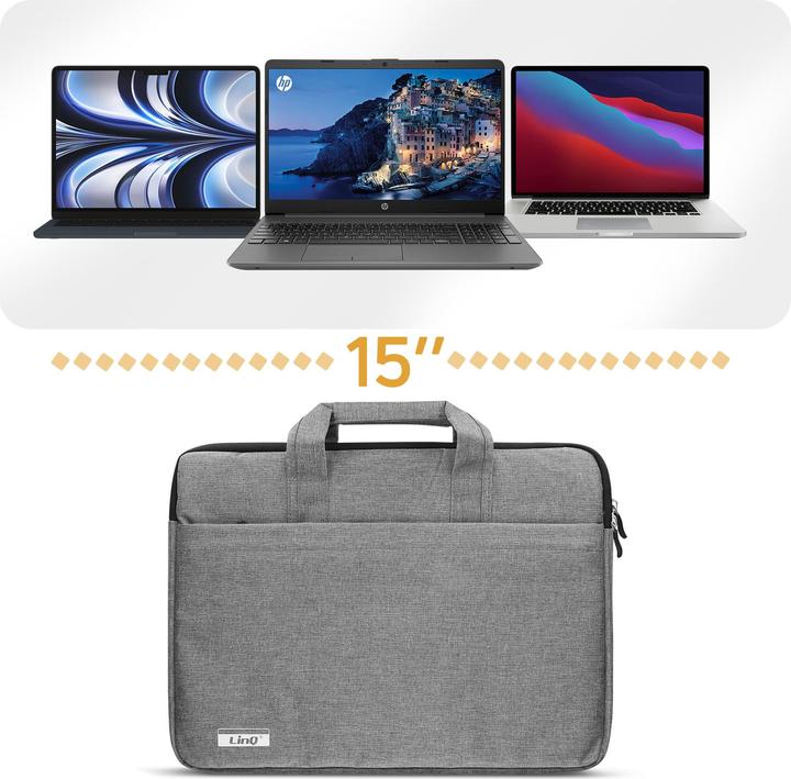 Actual product image LinQ 15 inch notebook bag (15")
