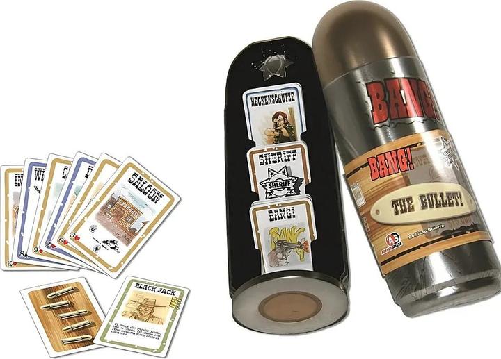 Actual product image Abacus Bang De Luxe The Bullet (German, 3 - 8 Players)