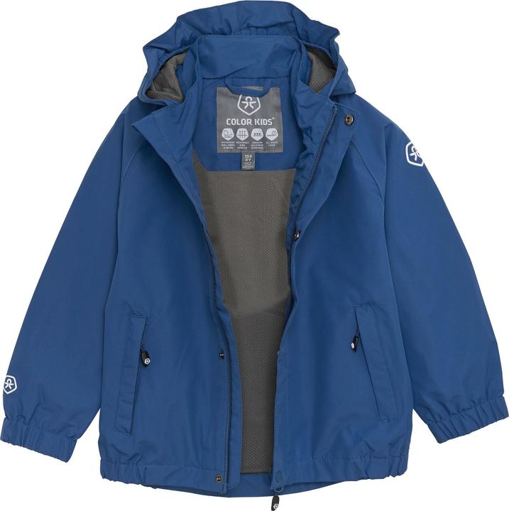 Actual product image Color Kids Shell Jacket Ensign Blue