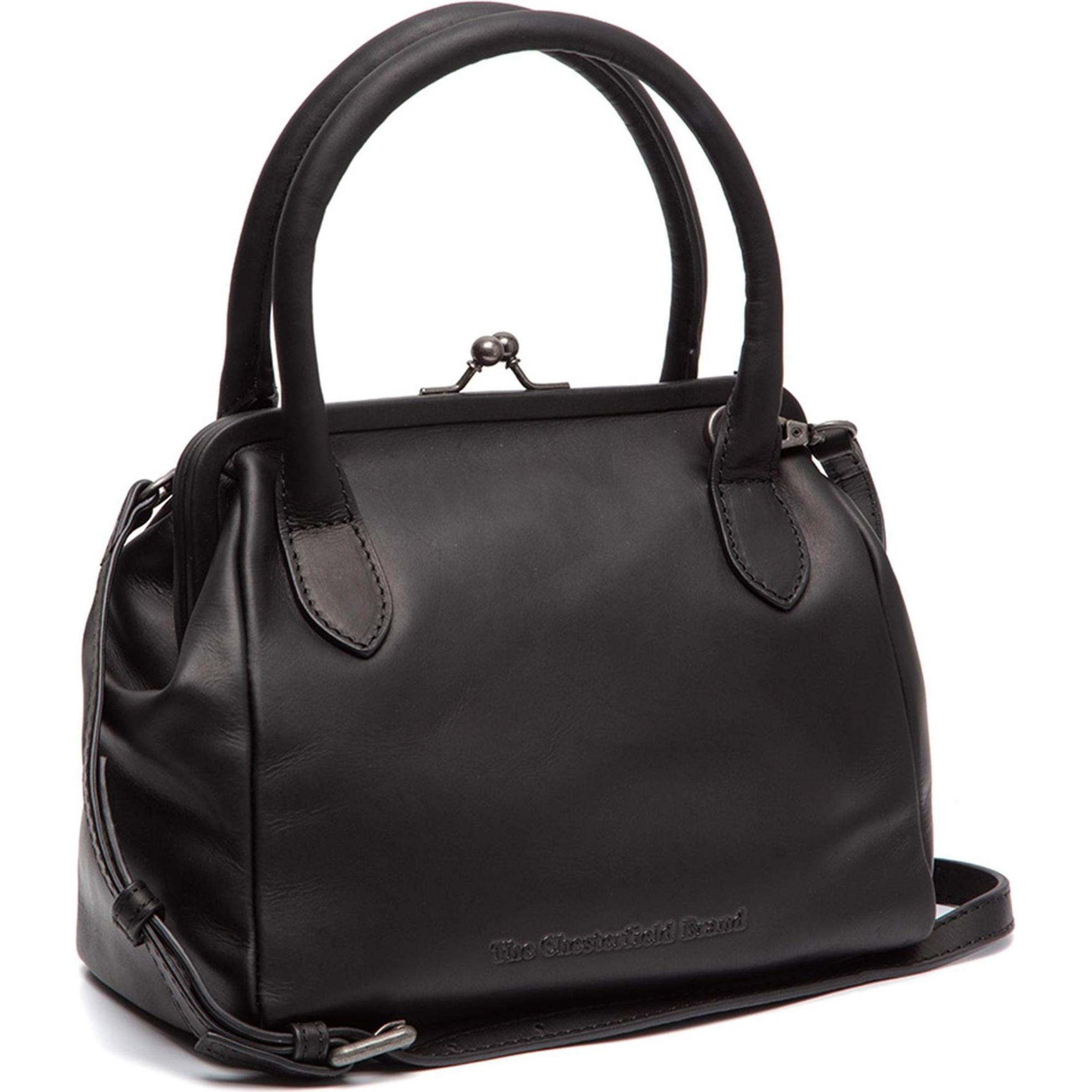 The Chesterfield Brand, Handtasche, Chili Handtasche Leder 23 cm, Schwarz