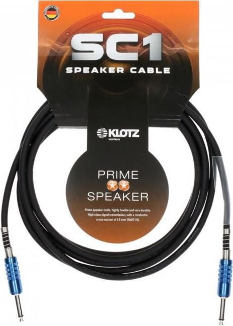 Actual product image Klotz SC1PP05SW (5 m, 3 mm²)