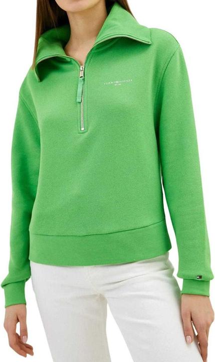 Produktbild Tommy Hilfiger Sweatshirt mit halbem Reissverschluss Schmal (XS)