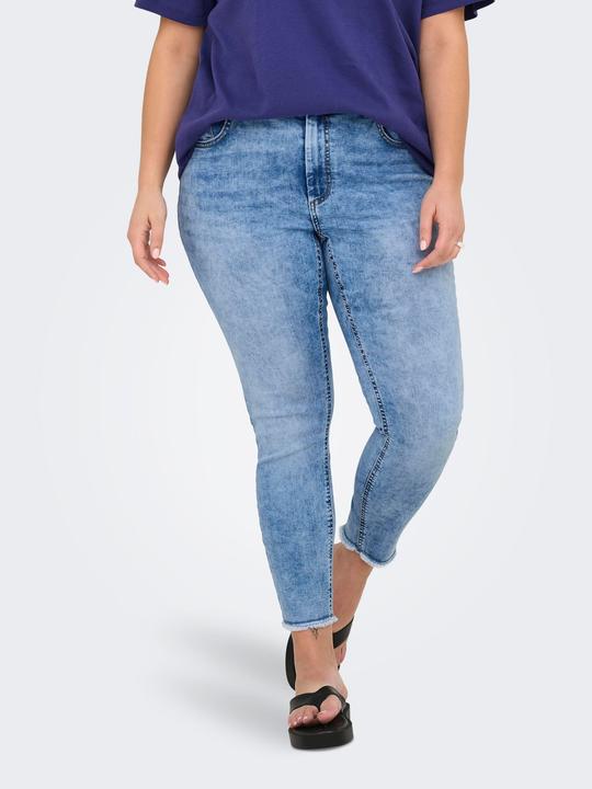Produktbild Only Weiter Beinschnitt Offener Saum Jeans Skinny Jeans (W48/L34)