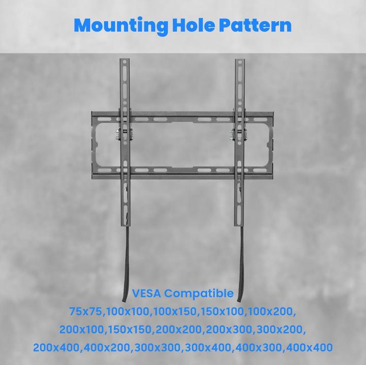 Produktbild PureMounts Wandhalterung PM-BT410 Schwarz (Wand, 45 kg)