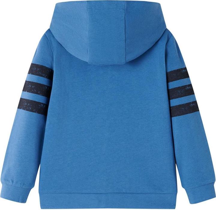 Actual product image VidaXL Children's hooded jumper blue 116,Material: 80 % cotton. 20 (116)