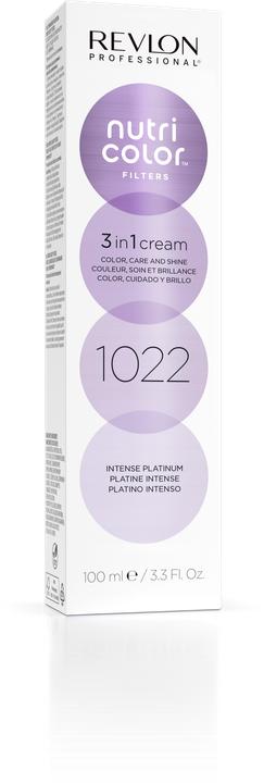 Actual product image Revlon Professional Nutri Color Cream - Intense Platinum 1022 (Intensive Platinum 1022)