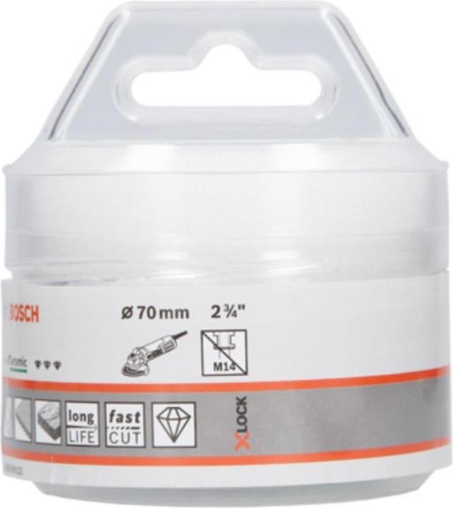 Produktbild Bosch Professional Zubehör PRO Core Cutter dry X-Lock, 70 x 35 mm (70 Millimeter)