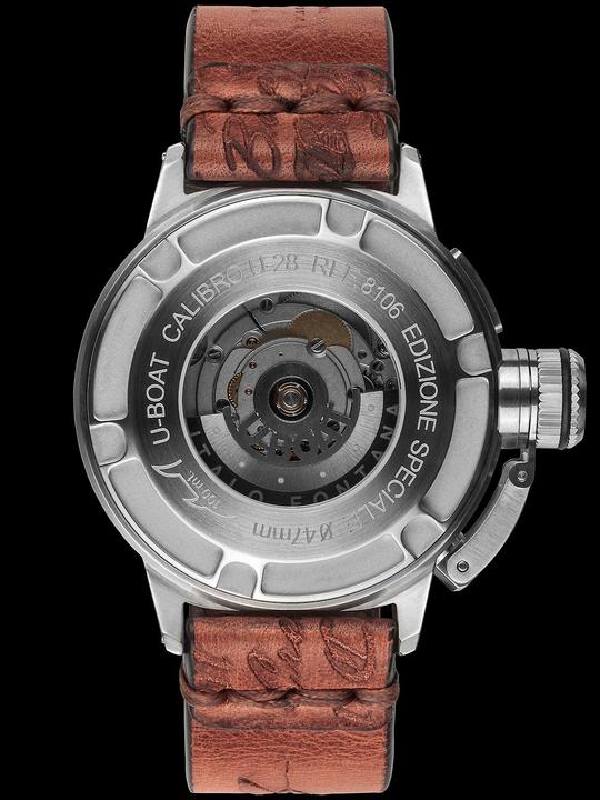 Produktbild U-Boat 8106 Classico U-47 Automatik beige 47mm 100M (Analoguhr, 47 mm)