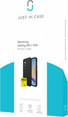 Actual product image Just in Case TPU Back Cover Armor Schwarz Samsung Galaxy A26 5G (Samsung Galaxy A16, Samsung Galaxy A26)