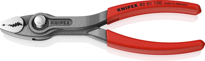 Actual product image Knipex TwinGrip front gripper 82 01 150 (red, length 150mm) (154 mm)