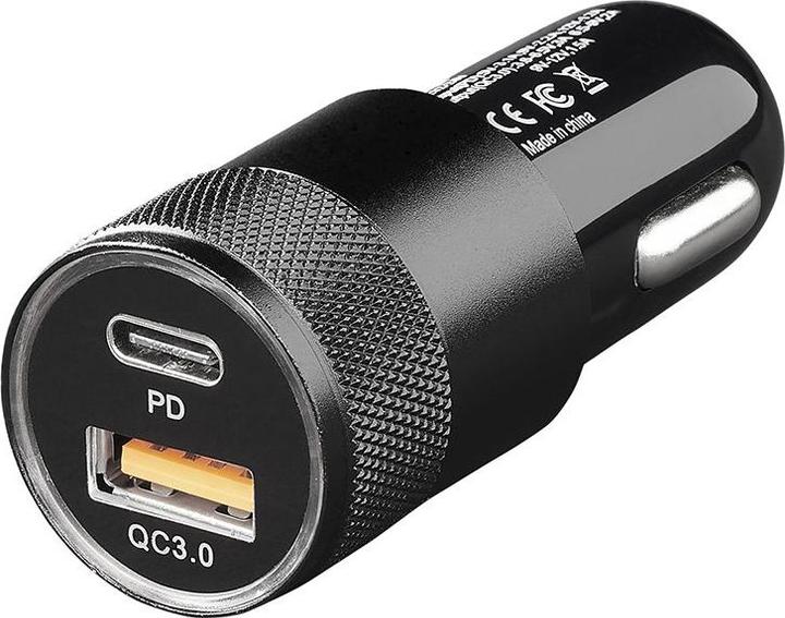 ProPlus USB-Schnellladegerät Typ A + C 2-fach 12/24V 3100mA