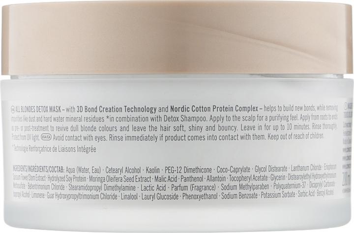 Produktbild Schwarzkopf Professional Blondme - All Blondes Detox Mask (200 ml)