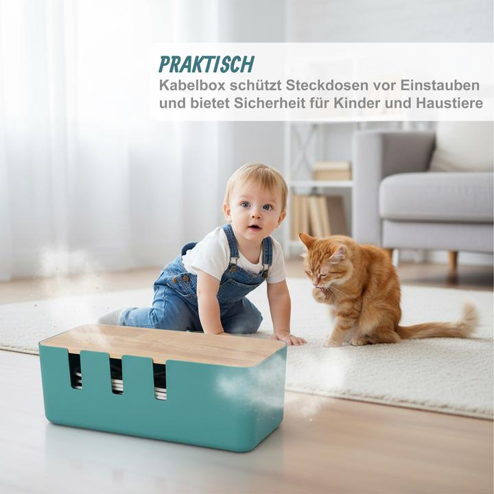 Actual product image Relaxdays Cable box