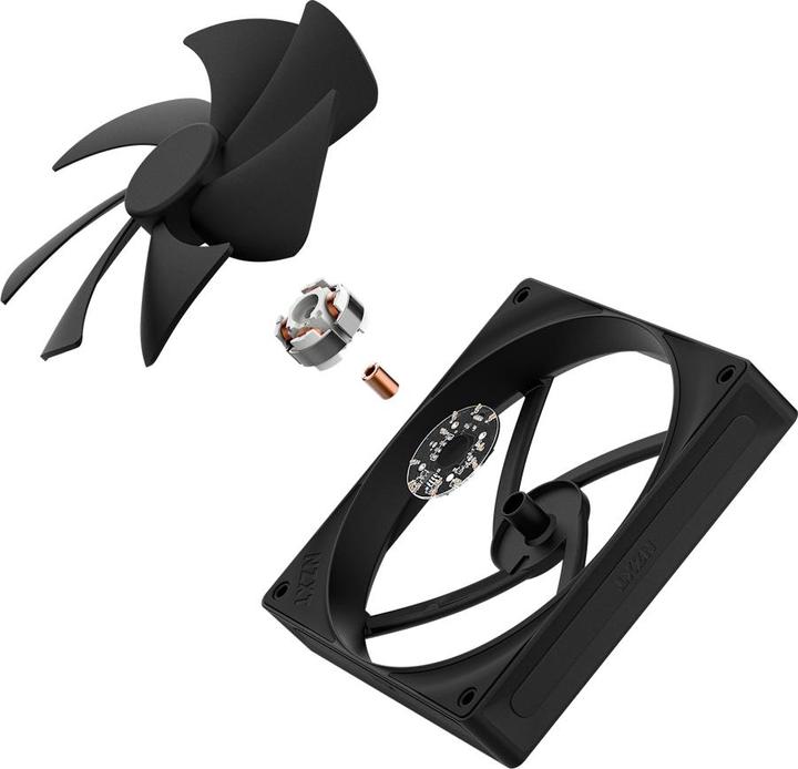 Produktbild NZXT F140P V2 schwarz | 140mm Gehäuselüfter (140 mm, 1 x)