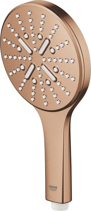Produktbild Grohe Handbr RAINSHOWER SMARTACTIVE 130 warm sunset gebürstet (3 Strahlarten)