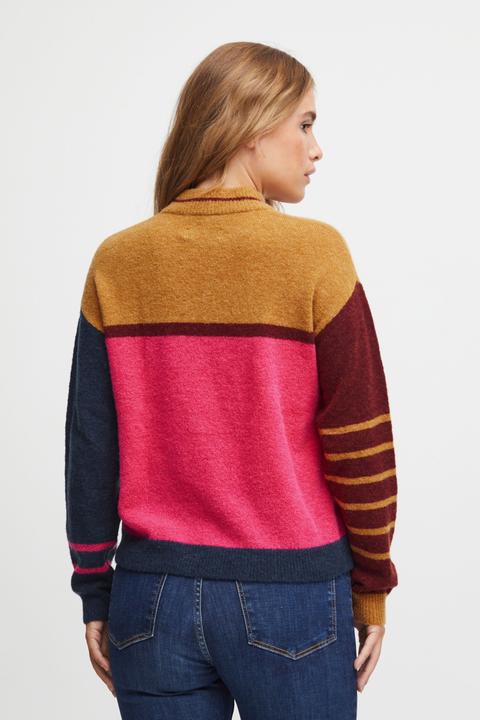 Image du produit Pulz Jeans Pulz - PZASTRID Color Block Pullover - Pulls - 50207704 (L)