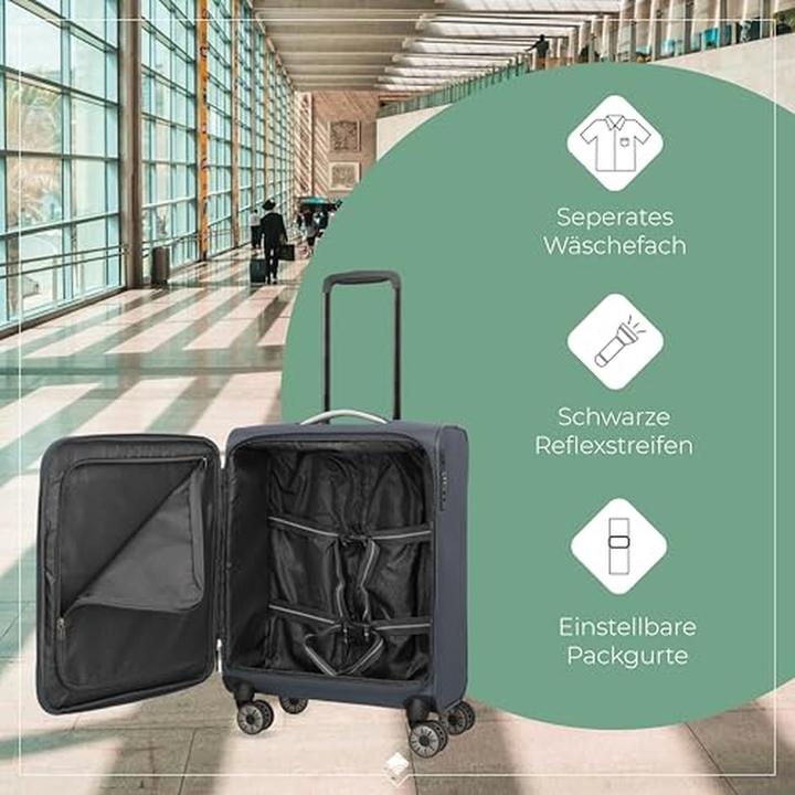 Actual product image Travelite Jetpack Trolley S Light 2w Anthrazit (37 l)