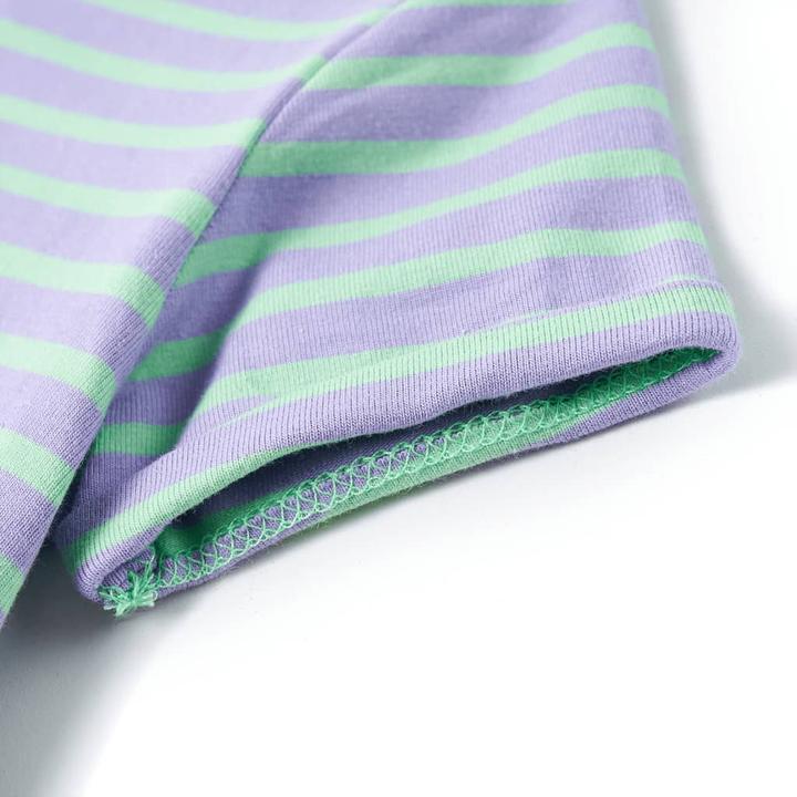 Image du produit vidaXL T-shirt enfant vert menthe clair 104,Matière : 95 (104)