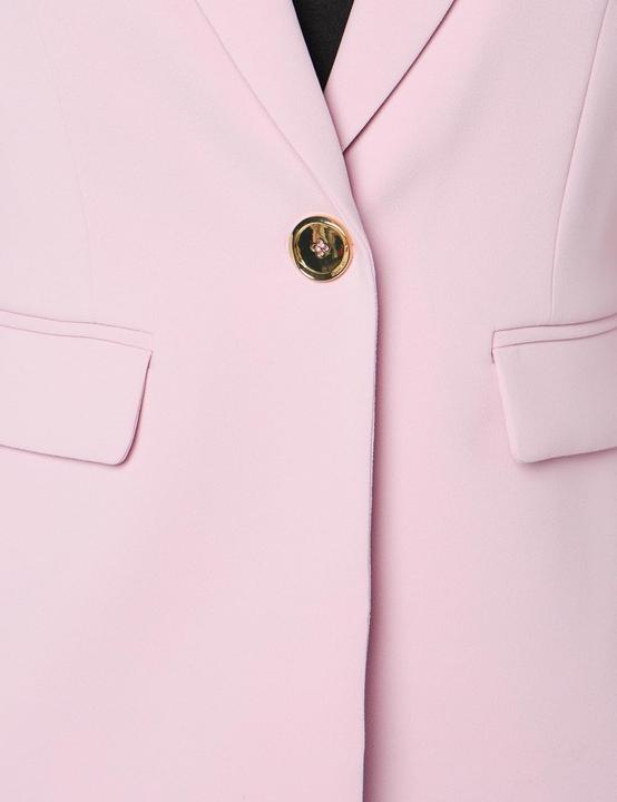 Actual product image Pinko Humahuaca Women's Crepe Stretch Jacket with Metal Button (36)