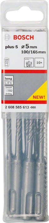 Actual product image Bosch Professional Zubehör Carbide hammer drill 5 mm A (5 mm)
