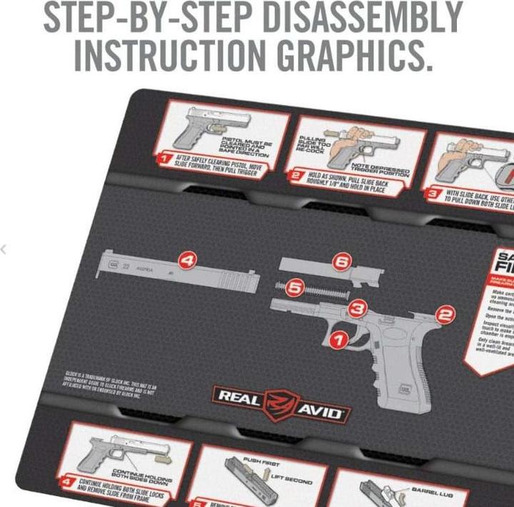 Produktbild Real Avid Reinigungsmatte SMART MAT - GLOCK