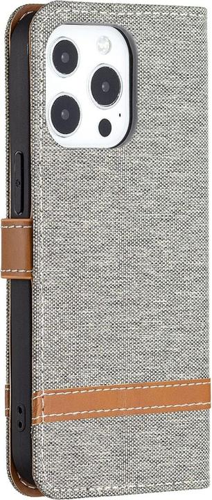 Produktbild König Design Hülle Handy Schutz für Apple iPhone 13 Pro Max Case Cover Tasche Etuis Grau Neu (Apple iPhone 13 Pro Max)