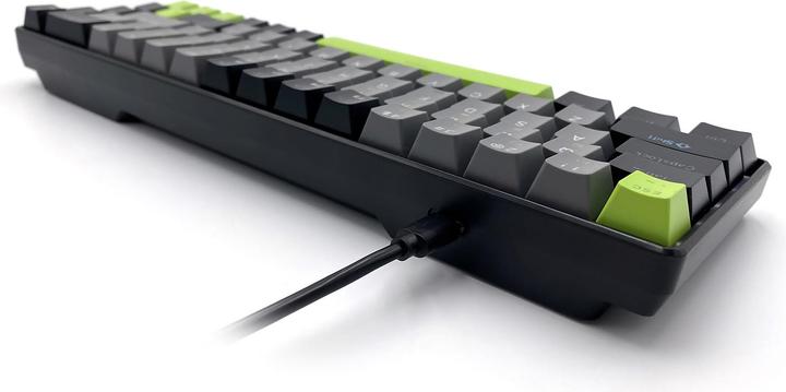 Actual product image Media-Tech Mechanische Tastatur 60% RED CORE MX60 MT1260 (US, Cable)