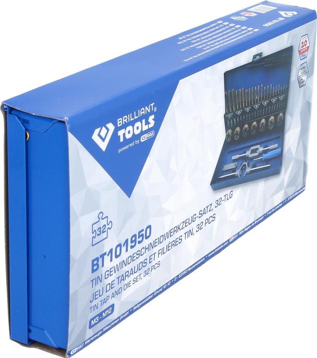 Image du produit KS Tools Jeu d'outils de taraudage TiN 32 pièces