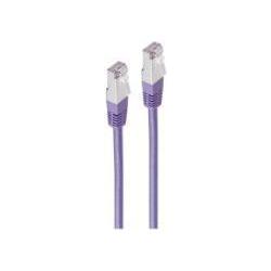 Shiverpeaks -BASIC-S--Patchkabel cat. 5e SF/UTP violett 5m (SF/UTP, CAT5e, 5 m), Netzwerkkabel