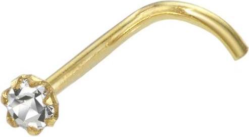 Produktbild Bijouteria Nasenpiercing (Gold 14K, Zirkonia)