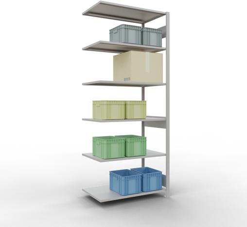 Image du produit Schulte Lagertechnik Système enfichable Élément suivant MULTIplus150 avec traverse de longueur