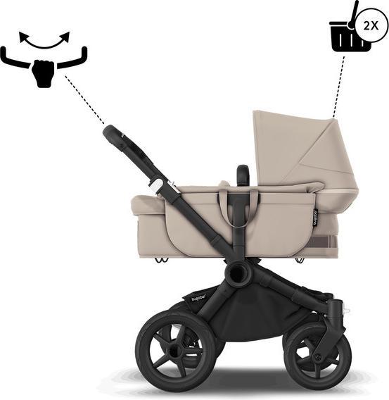 Image du produit Bugaboo Poussette Donkey 5 Mono Taupe (0 - 4 Années)