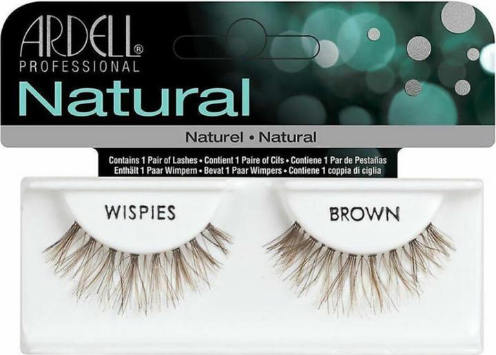 Actual product image Ardell Wispies Brown Lashes (Artificial eyelashes)