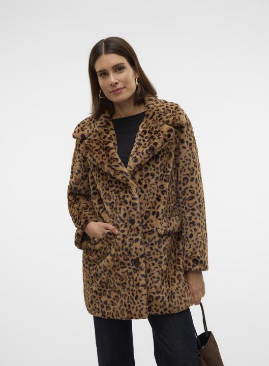 Immagine prodotto Vero Moda VMLISSY Giacca Giacca in pelliccia sintetica (XS)