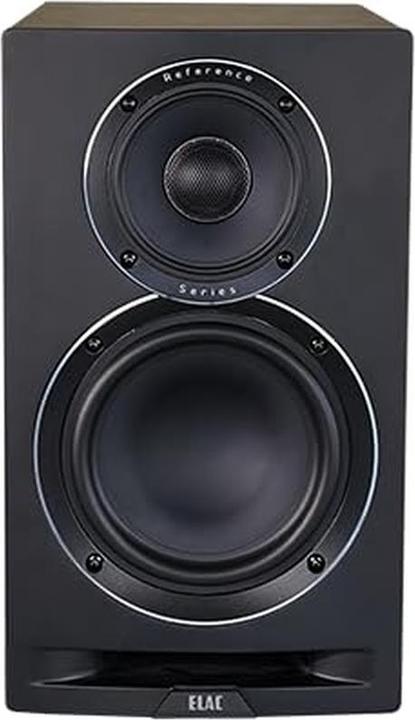 Actual product image ELAC Uni-Fi Reference UBR6 bookshelf loudspeaker, black/wood pair (1 pair)