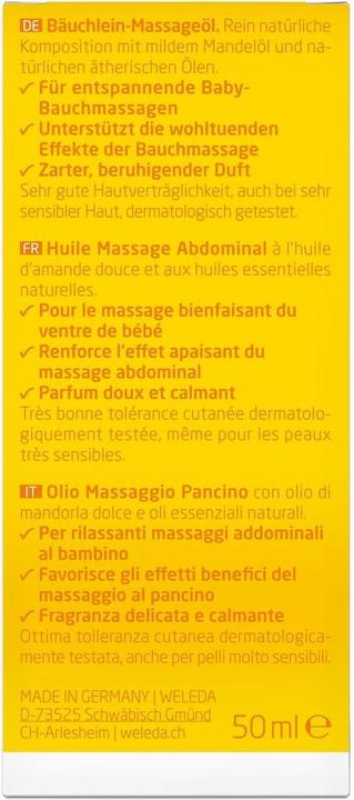Image du produit Weleda Huile pour le ventre