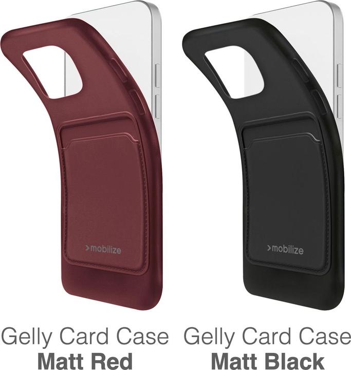 Produktbild Mobilize Gummi-Gelly-Kartenhülle (Apple iPhone 15 Pro Max)
