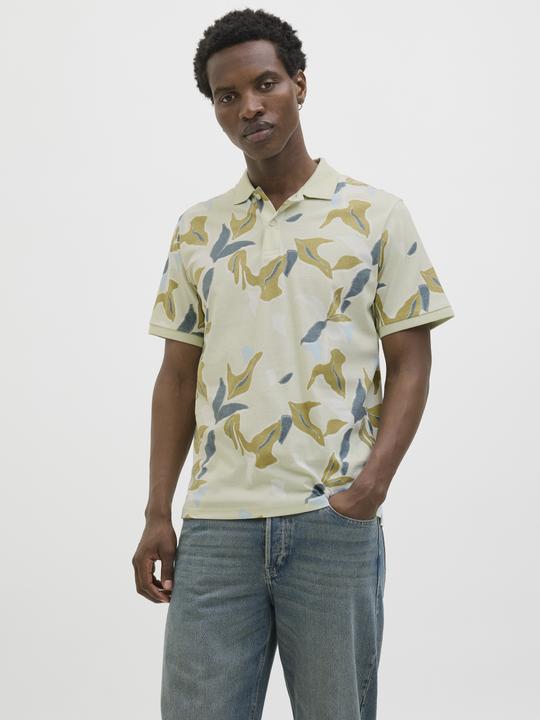 Actual product image Jack & Jones All Over Print Polokragen Poloshirt Poloshirt (L)