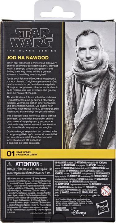 Actual product image Hasbro Star Wars The Black Series Jod Na Nawood Skeleton Crew 15-cm Action Figure