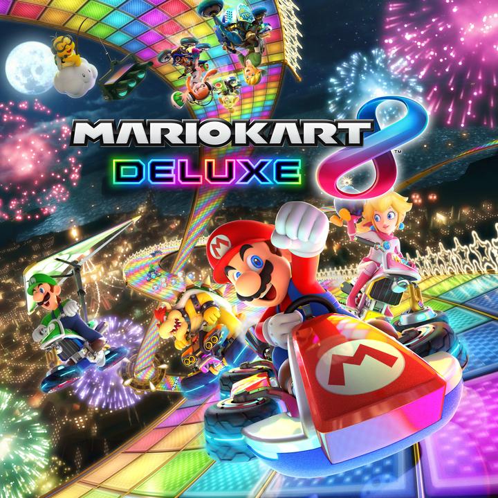Productafbeelding Nintendo Switch OLED-model (wit) - Mario Kart 8 Deluxe + Switch Online-lidmaatschap (12 maanden)