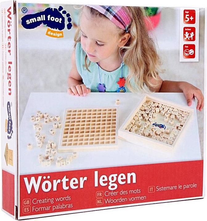 Produktbild small foot Wörter legen (Deutsch, Englisch, Französisch, Italienisch, Schweizerdeutsch, 6 - 7 Jahre)