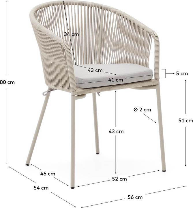 Produktbild Kave Home Yanet