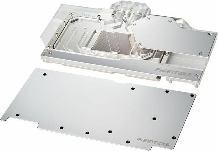 Actual product image Phanteks Glacier RTX 3090Ti GPU Water Block MSI, D-RGB - Backplate