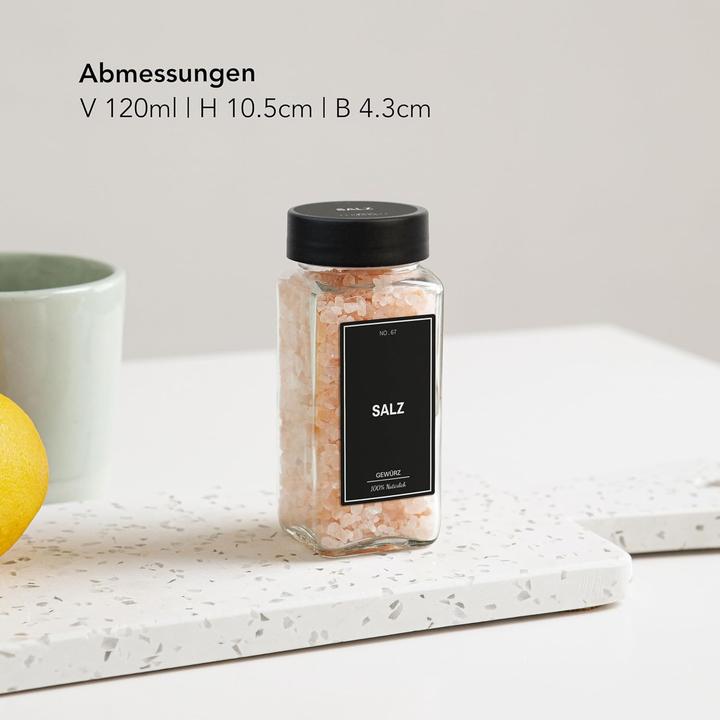 Actual product image Greeano Gewürzgläser Set (0.12 l)