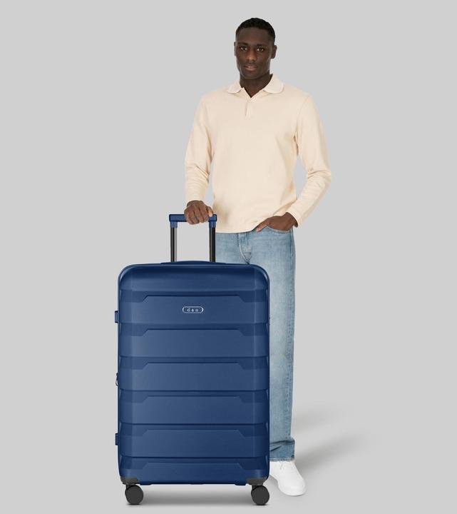 Produktbild D&N South Dakota 4 Rollen Trolley L 76 cm mit Dehnfalte (95 l)